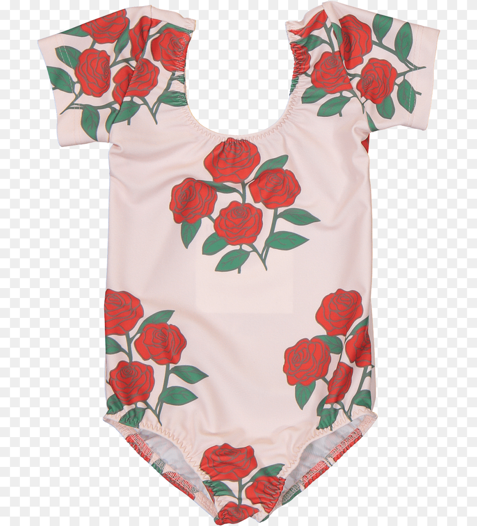 Caroline Bosmans Dee Licious Leotard Rose Bush Orange Rose, Blouse, Clothing, Flower, Plant Png