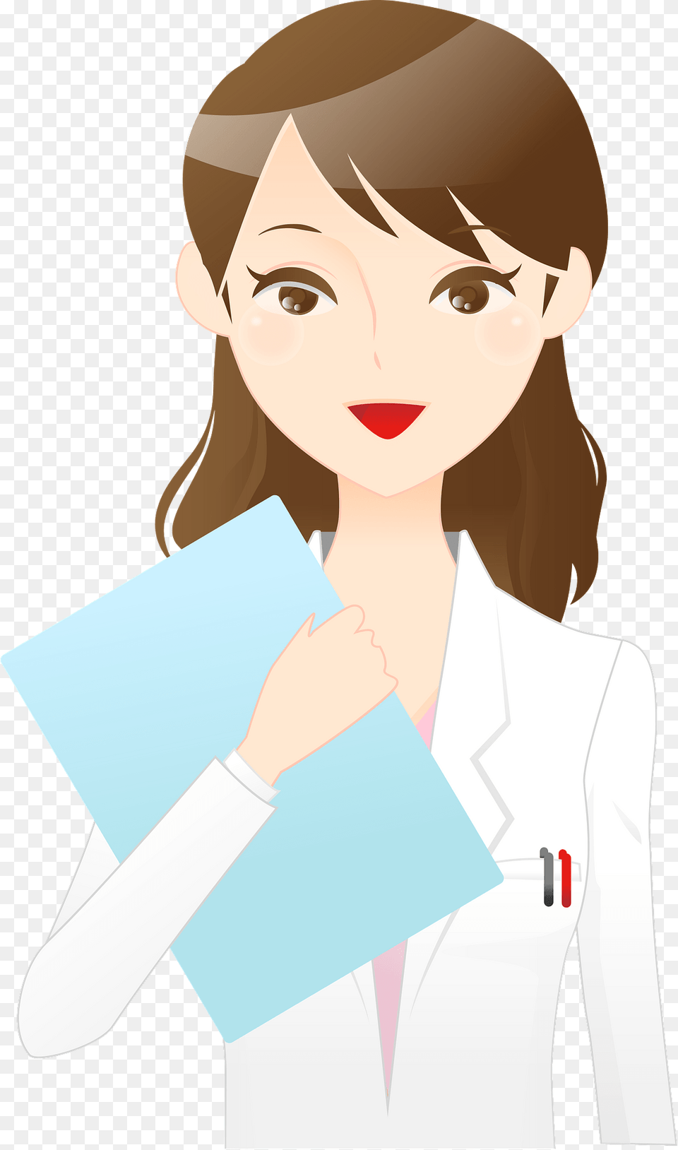 Carolyn Medical Doctor Woman Clipart, Adult, Person, Female, Coat Png Image