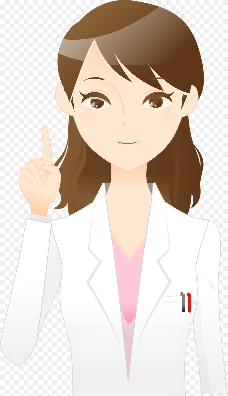 Carolyn Medical Doctor Woman Is Giving Advice Clipart, Body Part, Person, Clothing, Coat Free Transparent Png