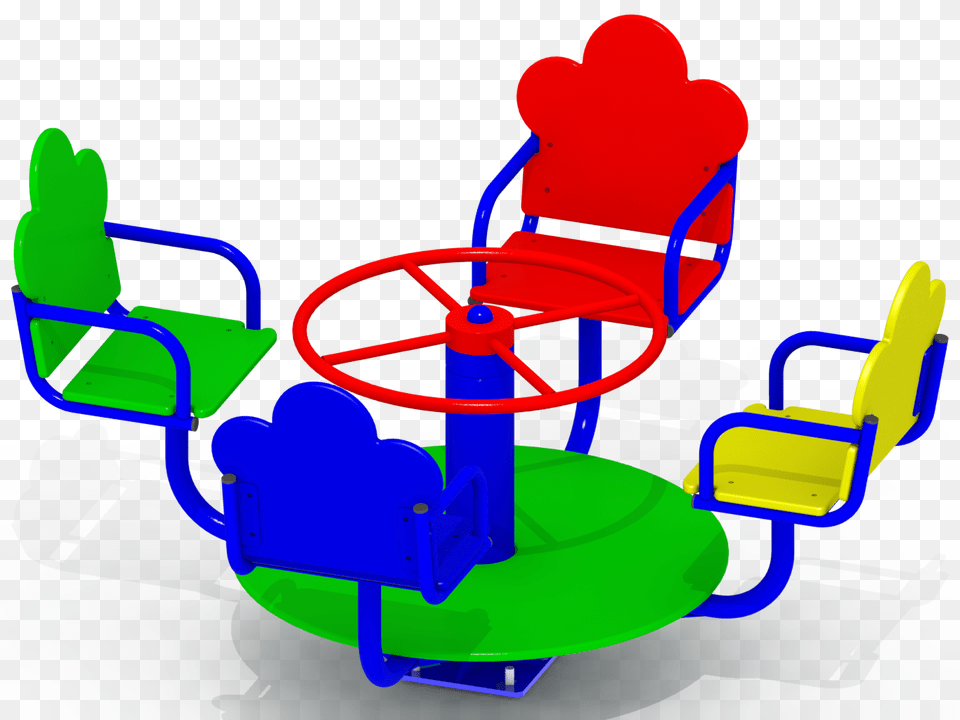 Carousel, Chair, Furniture, Device, Grass Free Transparent Png