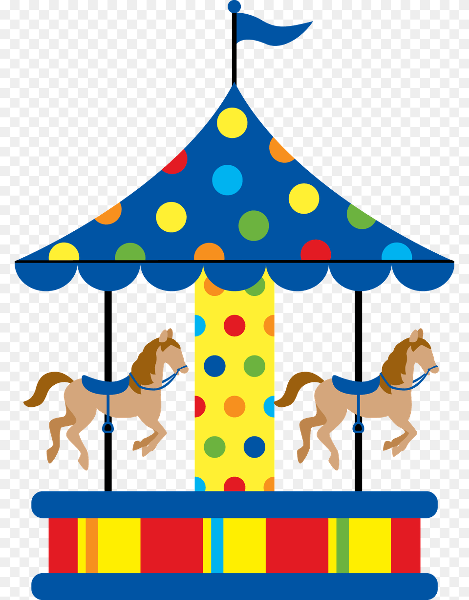 Carousel, Play, Animal, Horse, Mammal Png