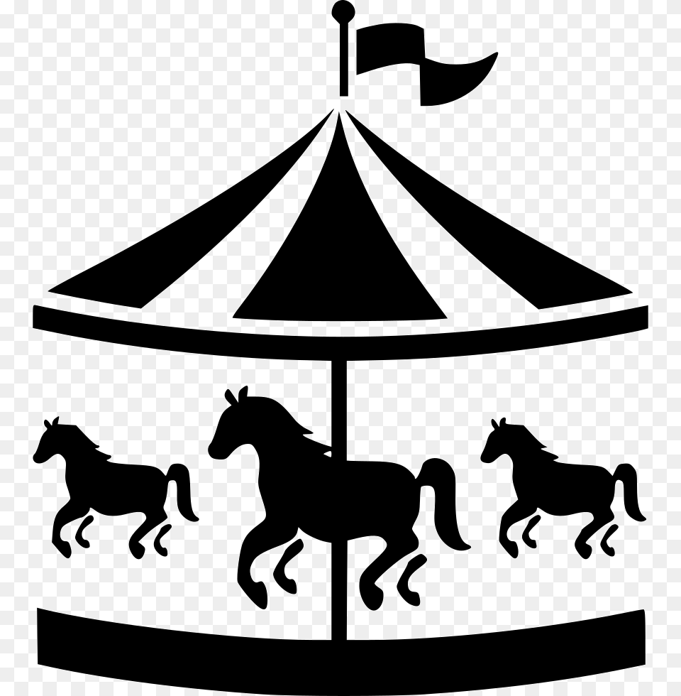 Carousel, Play, Amusement Park, Animal, Horse Free Png