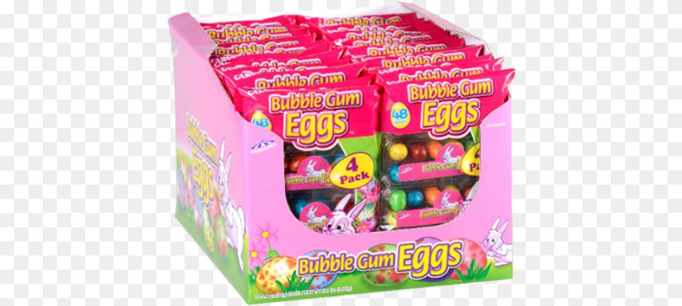 Carousel Bubble Gum Easter Eggs, Candy, Food, Sweets, Birthday Cake Free Png