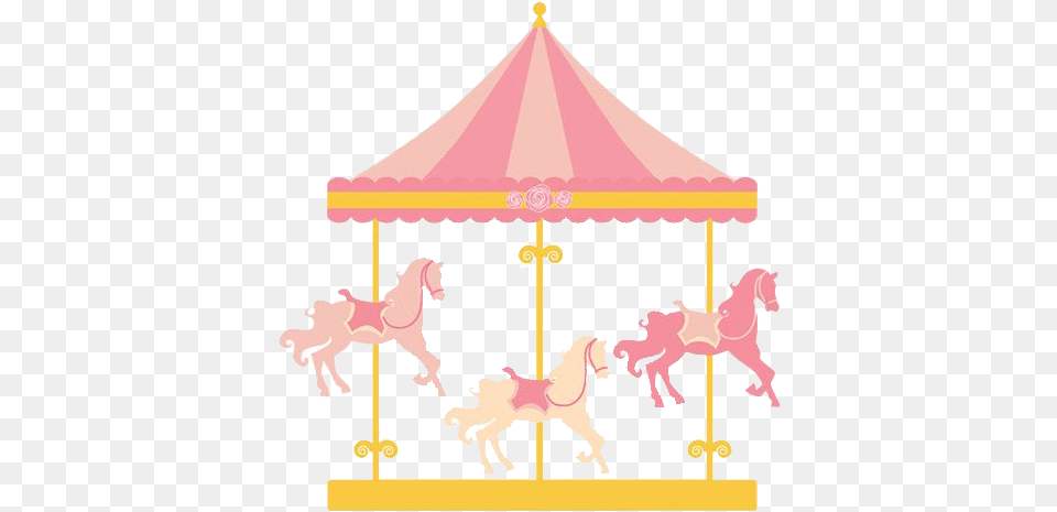 Carousel Clipart, Play, Amusement Park, Animal, Horse Free Png Download