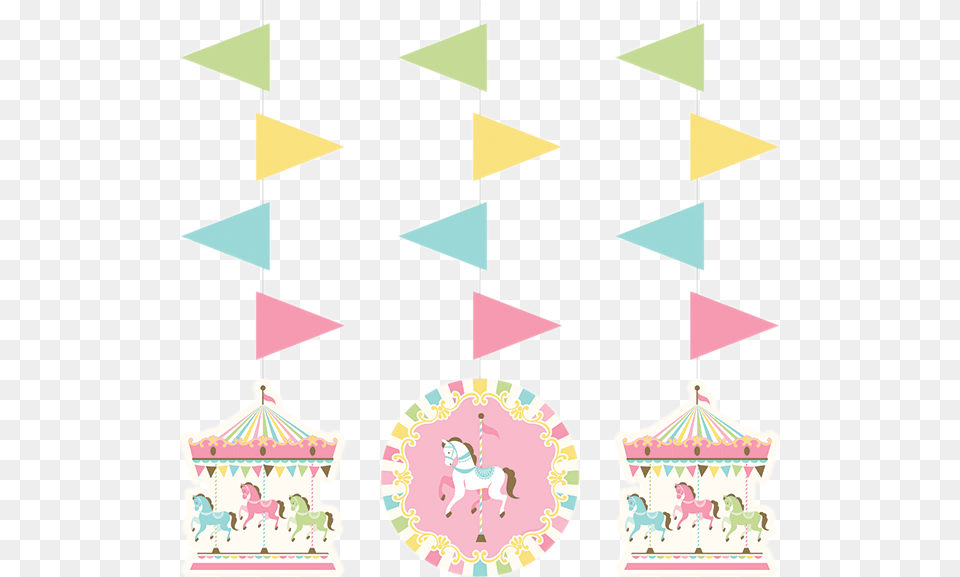 Carousel Hanging Cutouts Clipart Download Hanging Cutout For Decoration, People, Person, Art, Animal Free Png
