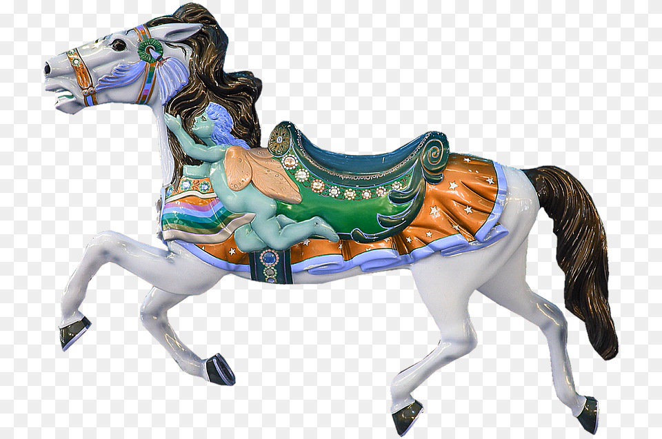 Carousel Horse Carousel Horse Ride Turn Child Carousel, Animal, Mammal, Amusement Park Png