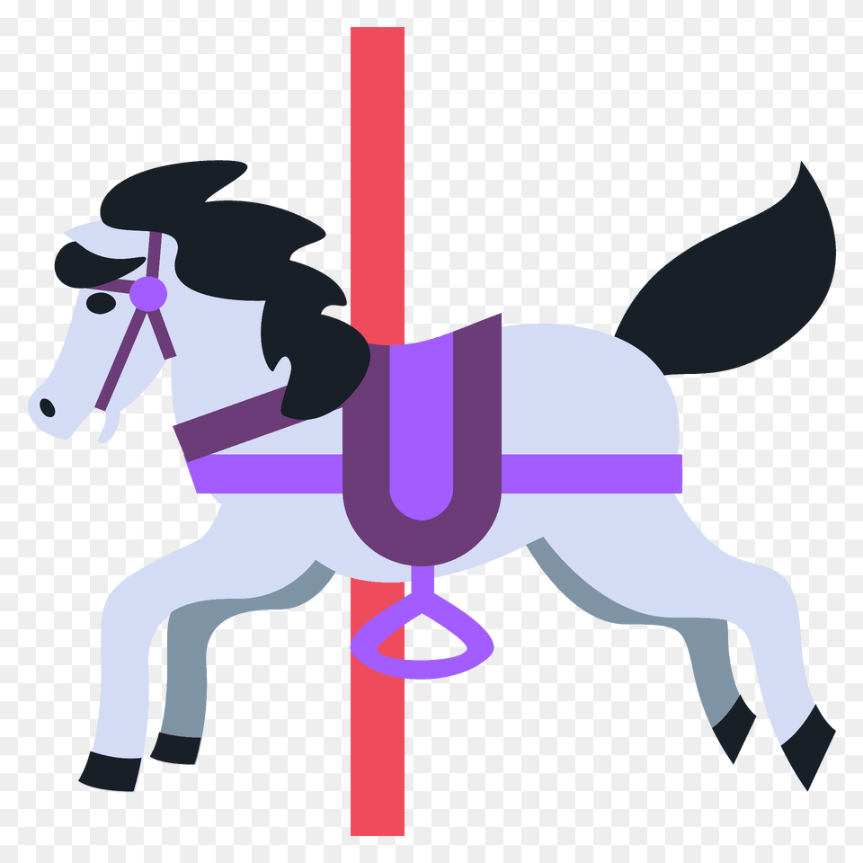 Carousel Horse Emoji Clipart Free Png Download