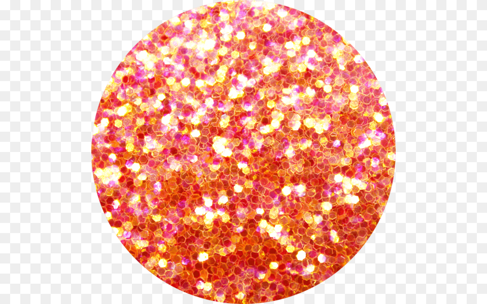 Carousel Pink And Orange Glitter, Chandelier, Lamp Free Png Download