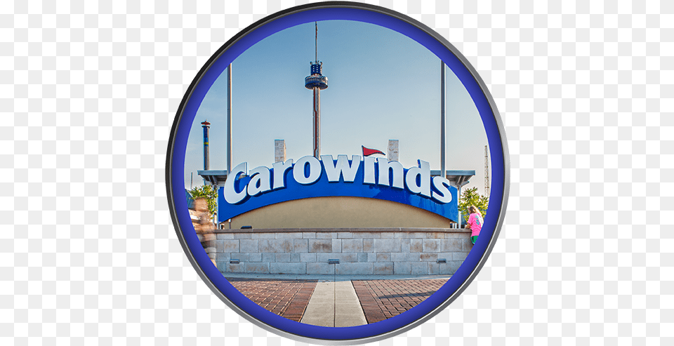 Carowinds Entrance Circle, Photography, Person, Fisheye, City Free Transparent Png