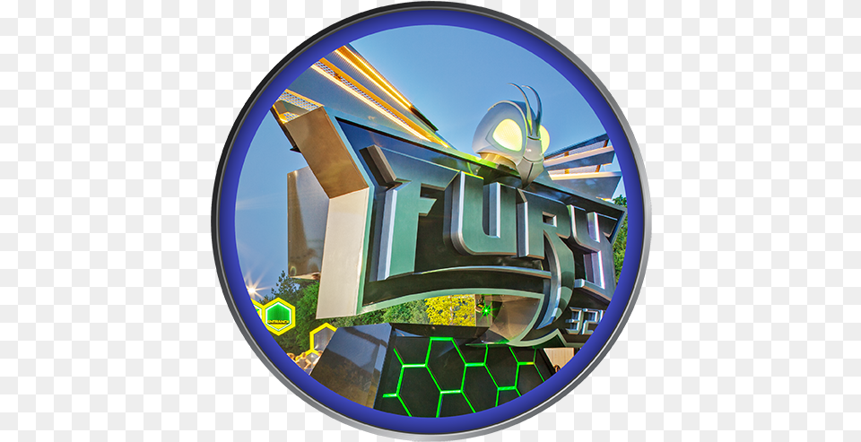 Carowinds Fury Circle, Photography, Disk, Dvd, Sphere Free Transparent Png