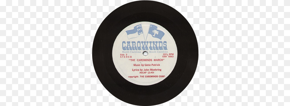 Carowinds Songs Label, Disk Free Png Download