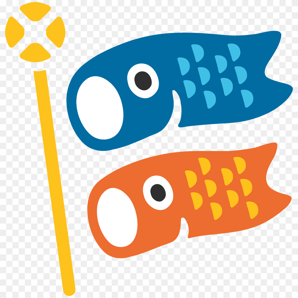 Carp Streamer Emoji Clipart, Animal, Sea Life Png Image