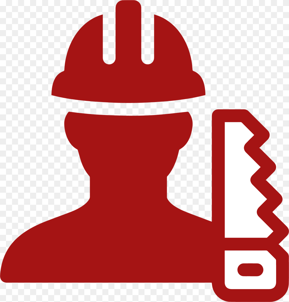 Carpenter Icon, Clothing, Hardhat, Helmet, Cutlery Free Png Download