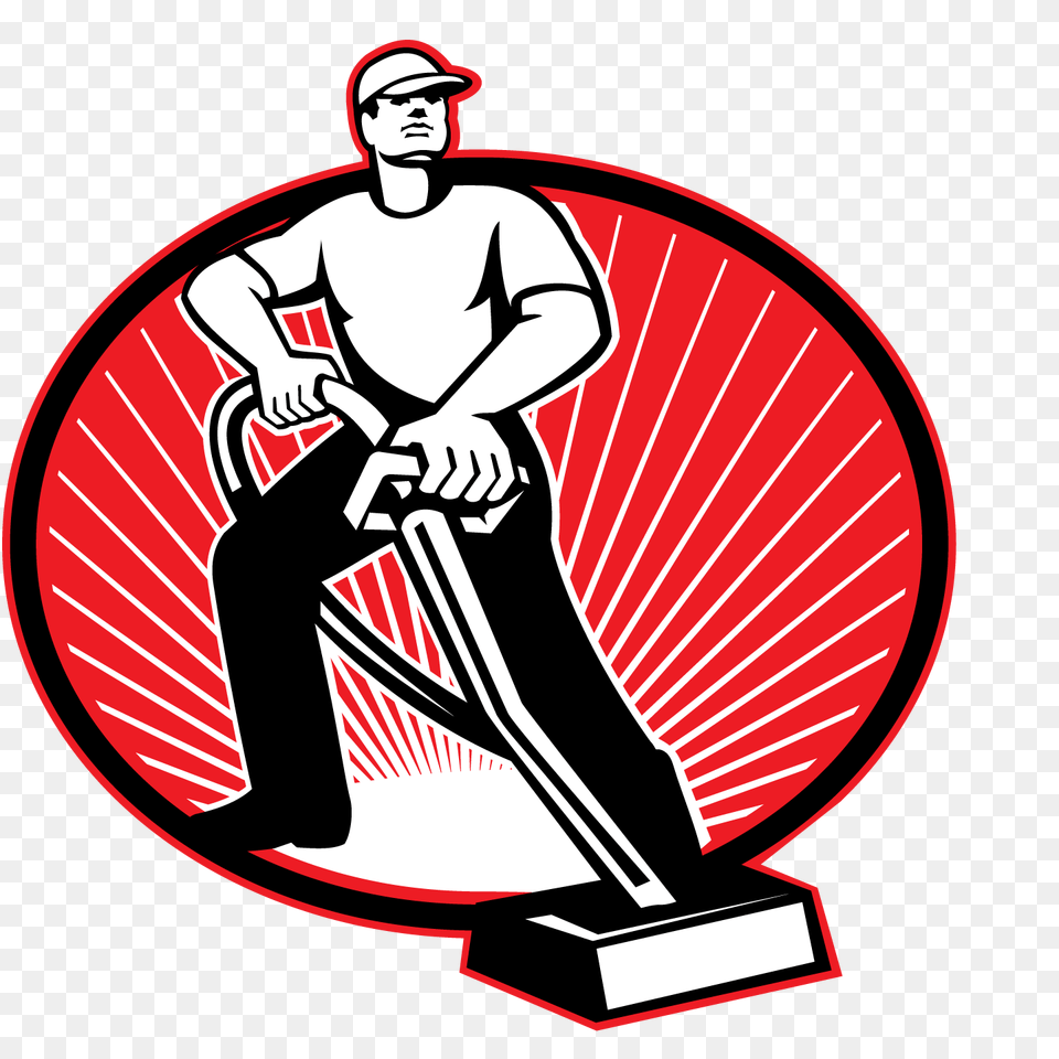 Carpet Cleaning Clipart Group With Items, Adult, Male, Man, Person Png
