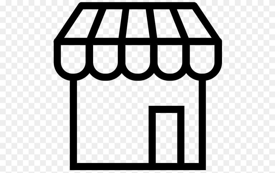 Carport Icon, Gray Free Png Download