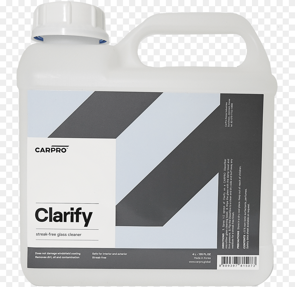 Carpros Clarify Windex, Bottle, Jug, Water Jug Png Image