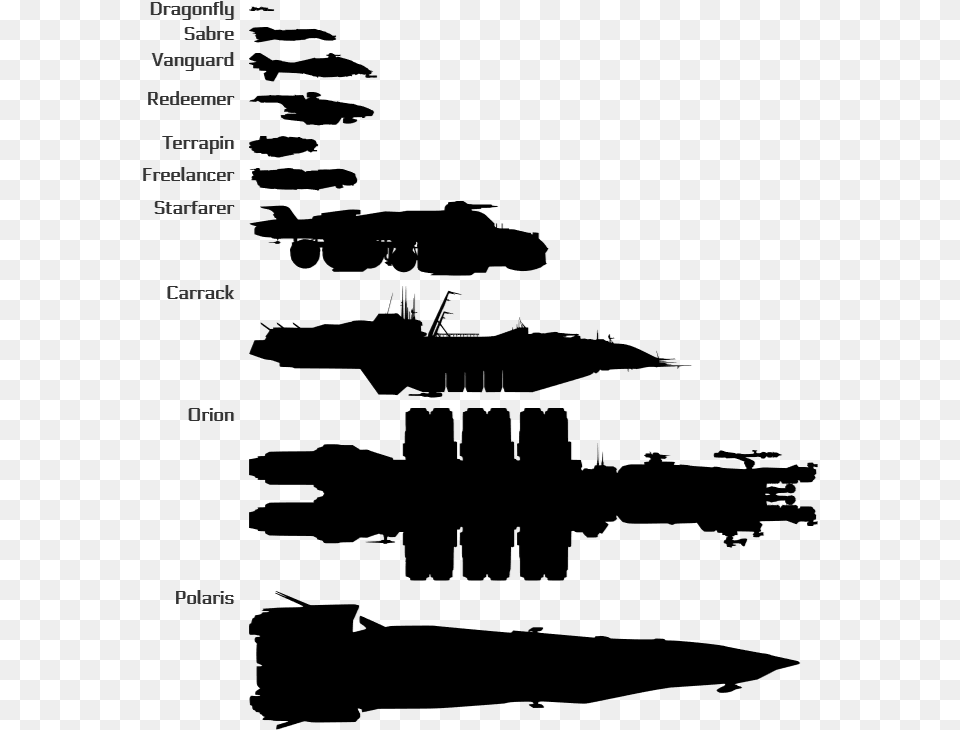 Carrack Silhouette Star Citizen, Text Png