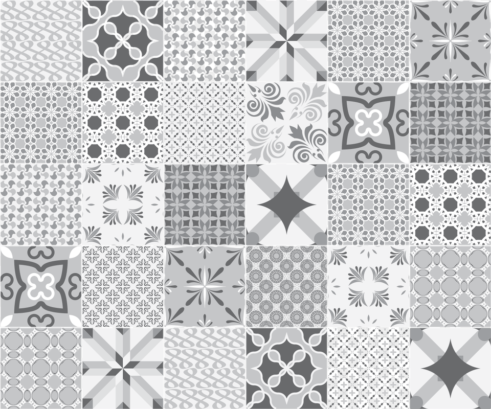 Carreaux De Ciment Adhesif, Pattern, Patchwork Free Transparent Png