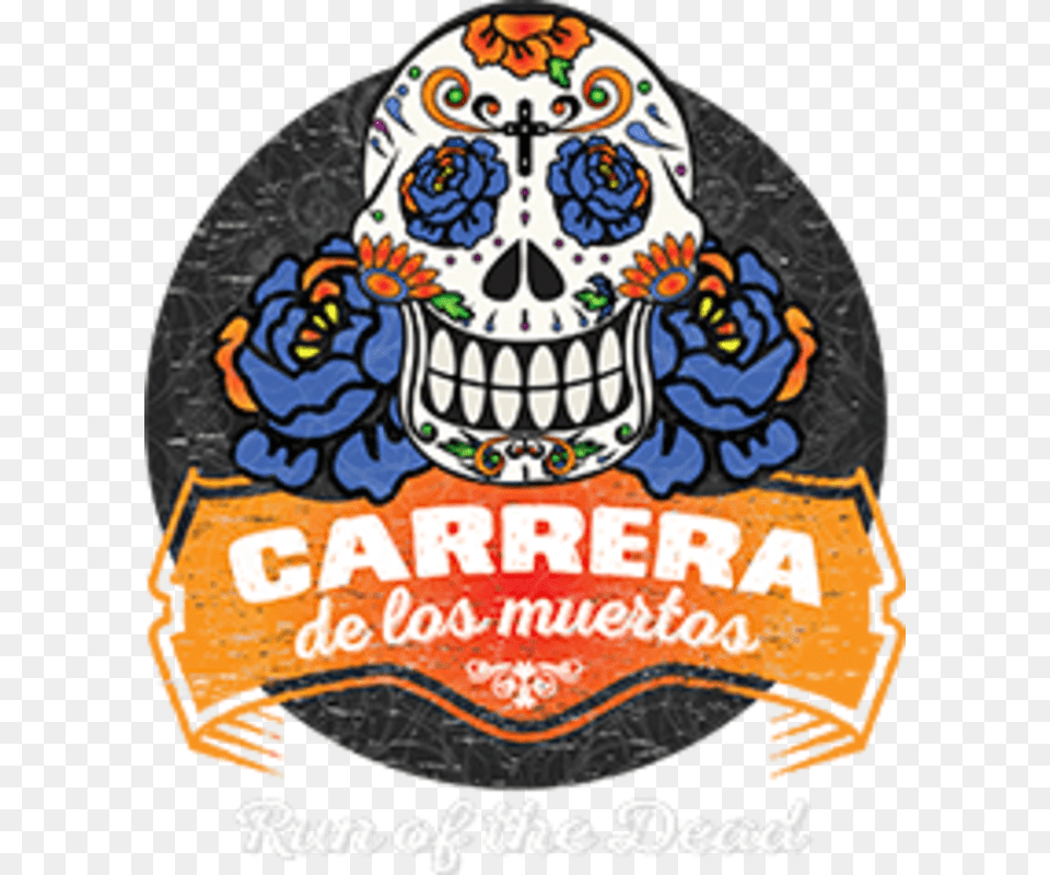 Carrera De Los Muertos Calaverita, Sticker, Advertisement, Poster, Logo Png