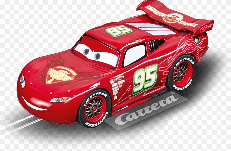 Carrera Digital 132 Disney Pixar Cars Carrera Slot Car Ferrari, Sports Car, Vehicle, Transportation, Wheel Png Image
