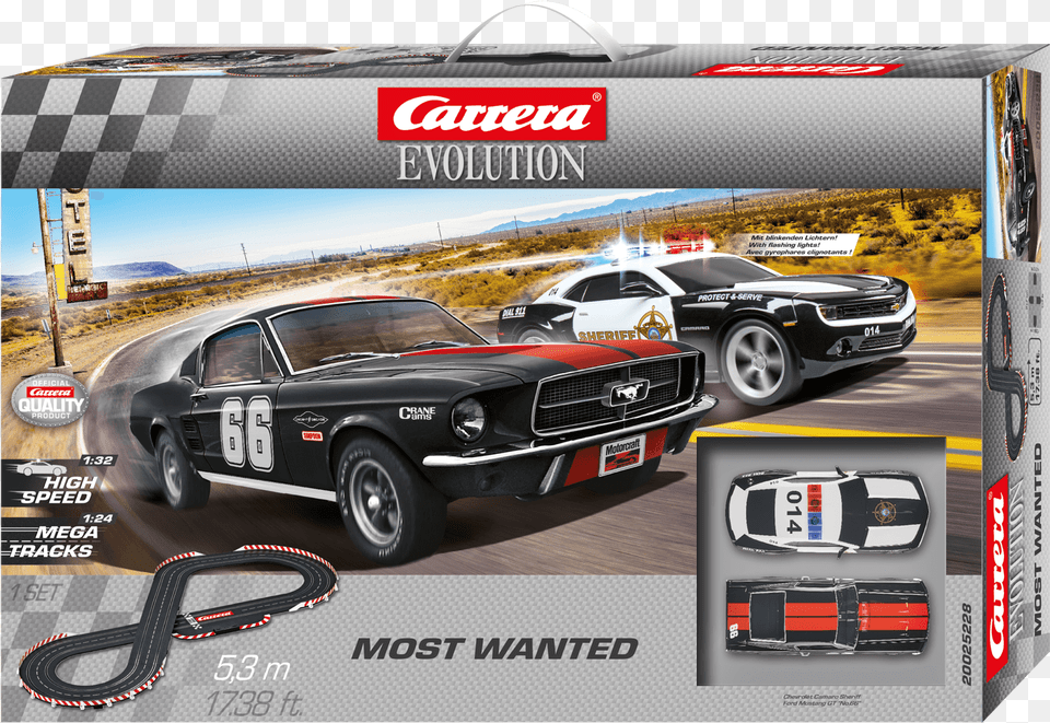 Carrera Evolution Most Wanted, Transportation, Sports Car, Car, Vehicle Free Png Download