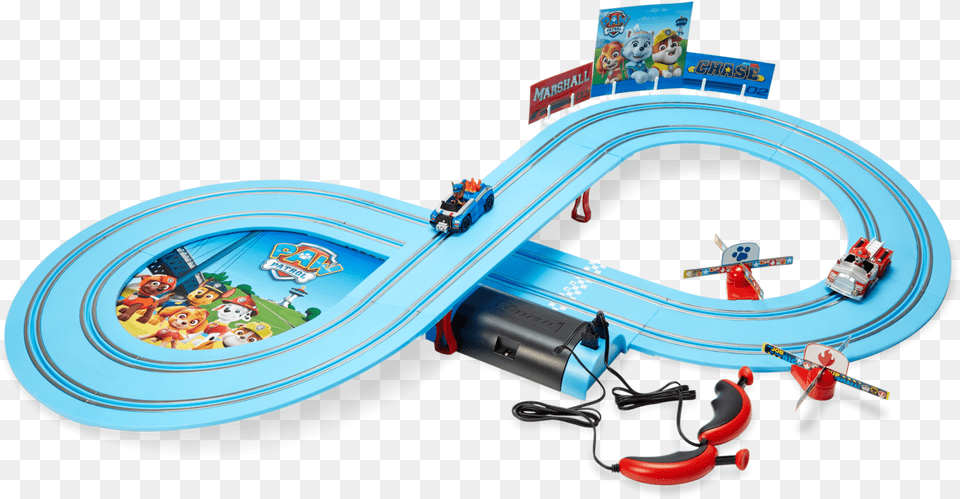 Carrera First Paw Patrol Slot Car Racetrack Race Track, Face, Head, Person, Transportation Png Image