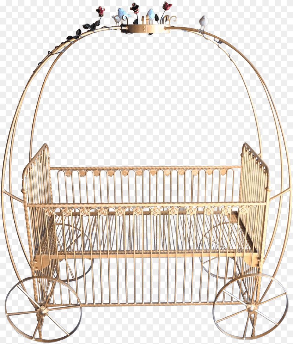 Carriage, Crib, Furniture, Infant Bed, Machine Free Png Download