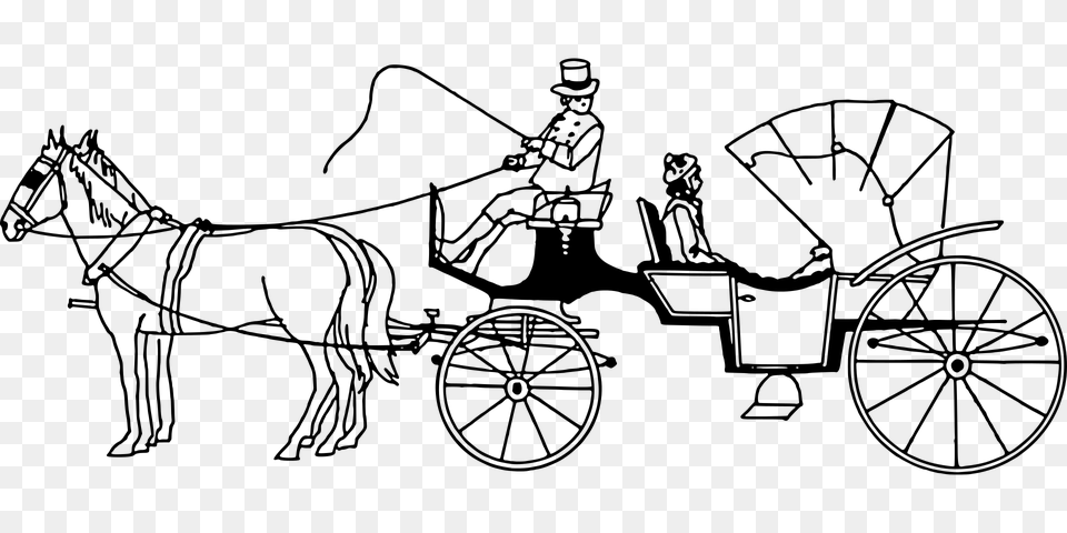 Carriage, Gray Free Transparent Png