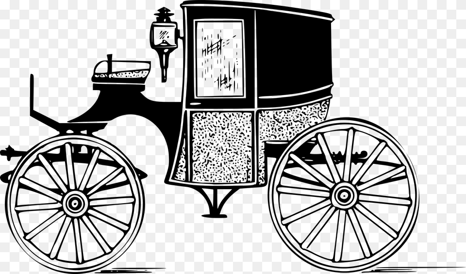 Carriage, Gray Free Transparent Png