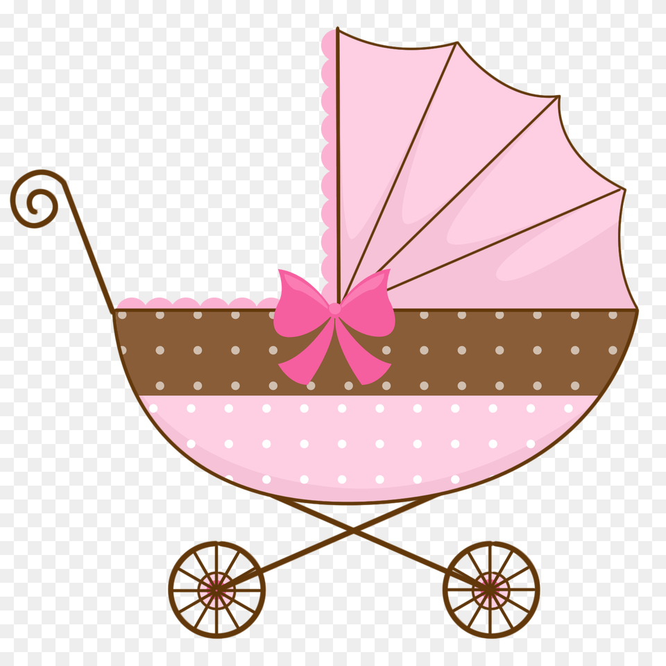Carriage Clipart Cute, Bed, Furniture, Cradle, Chandelier Free Png Download