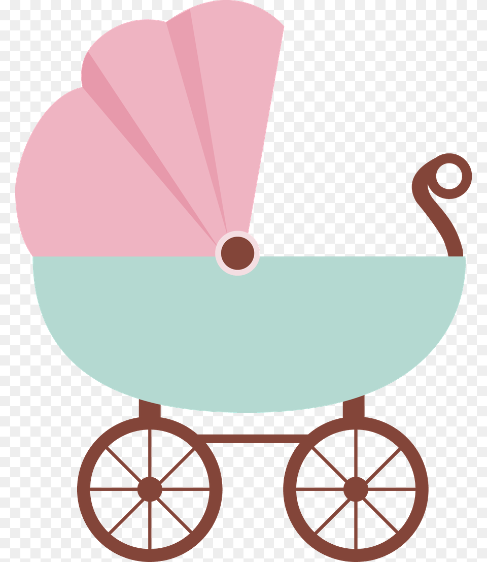 Carriage Clipart Cute, Furniture, Bed, Machine, Wheel Free Transparent Png