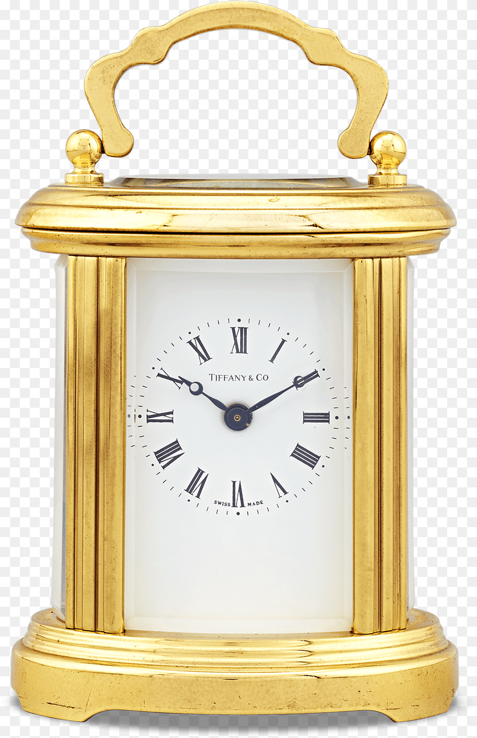 Carriage Clock By Tiffany Amp Co Quartz Clock, Analog Clock Free Png Download
