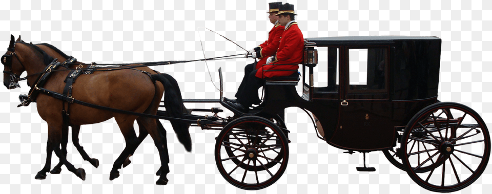 Carriage Horse And Carriage Royal, Transportation, Vehicle, Person, Machine Png Image