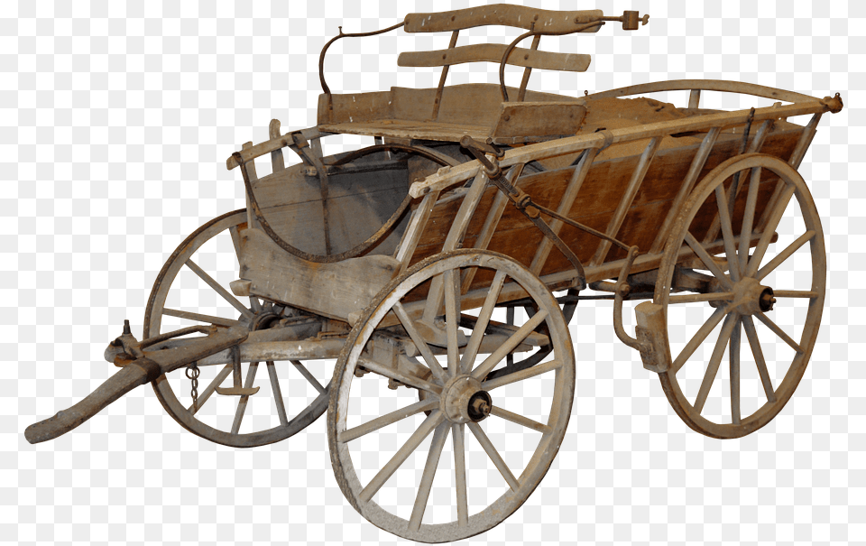 Carriage Old Means Of Transportation, Machine, Wheel, Spoke, Vehicle Png Image