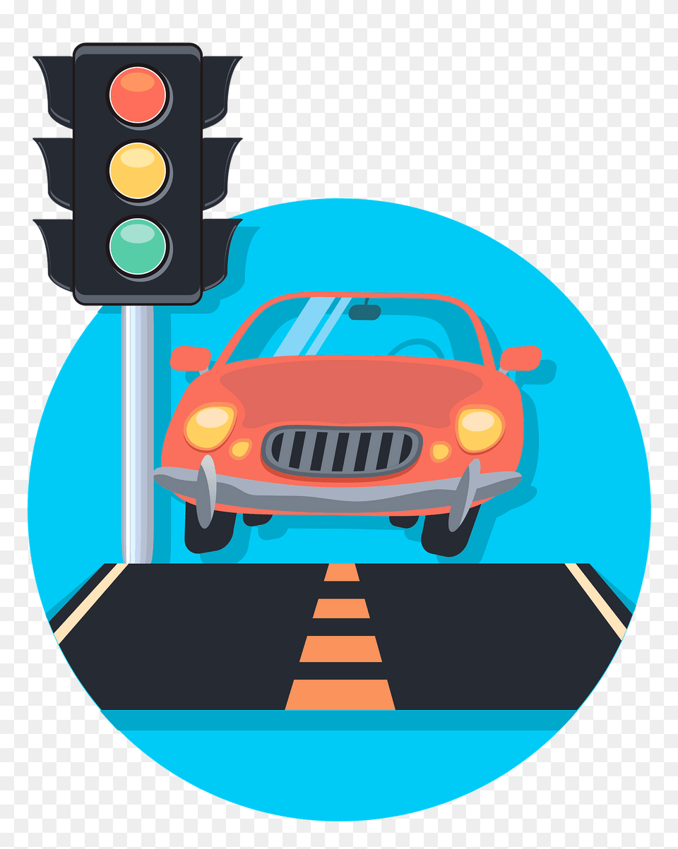 Carriageway Clipart, Light, Traffic Light, Car, Transportation Free Transparent Png