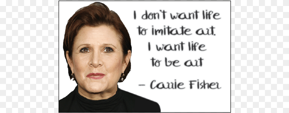 Carrie Fisher Magnet Gone Girl, Woman, Portrait, Photography, Person Png Image