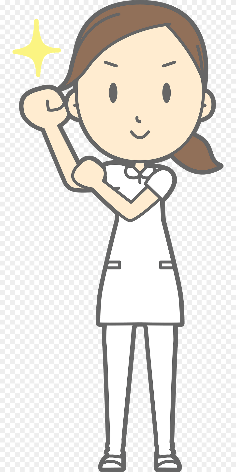 Carrie Nurse Woman Clipart, Person, Book, Comics, Publication Png Image