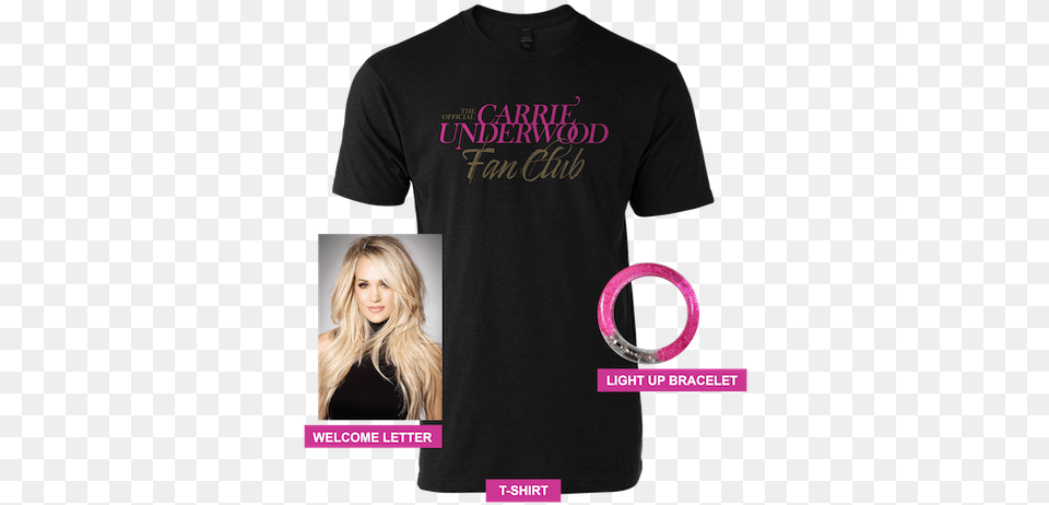 Carrie Underwood Fan Club Membership Fan Club, Adult, Clothing, Female, Person Free Png Download