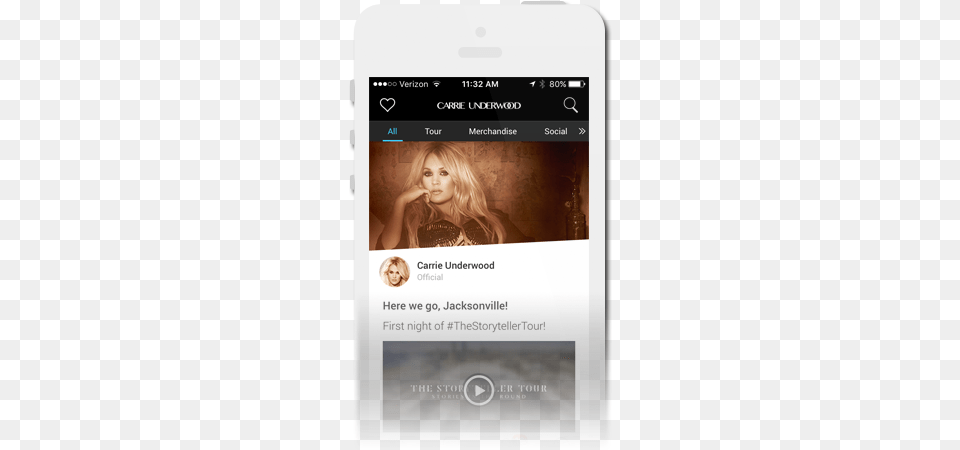 Carrie Underwood Official Mobile App For Iphone Amp Android Smoke Break Pianovocalguitar Sheet Original Sheet, Electronics, Mobile Phone, Phone, Adult Free Png