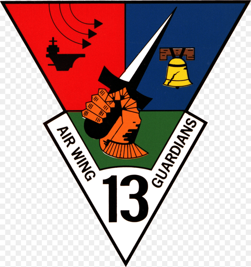Carrier Air Wing 13 Patch 1980s Poster, People, Person, Advertisement, Symbol Free Transparent Png