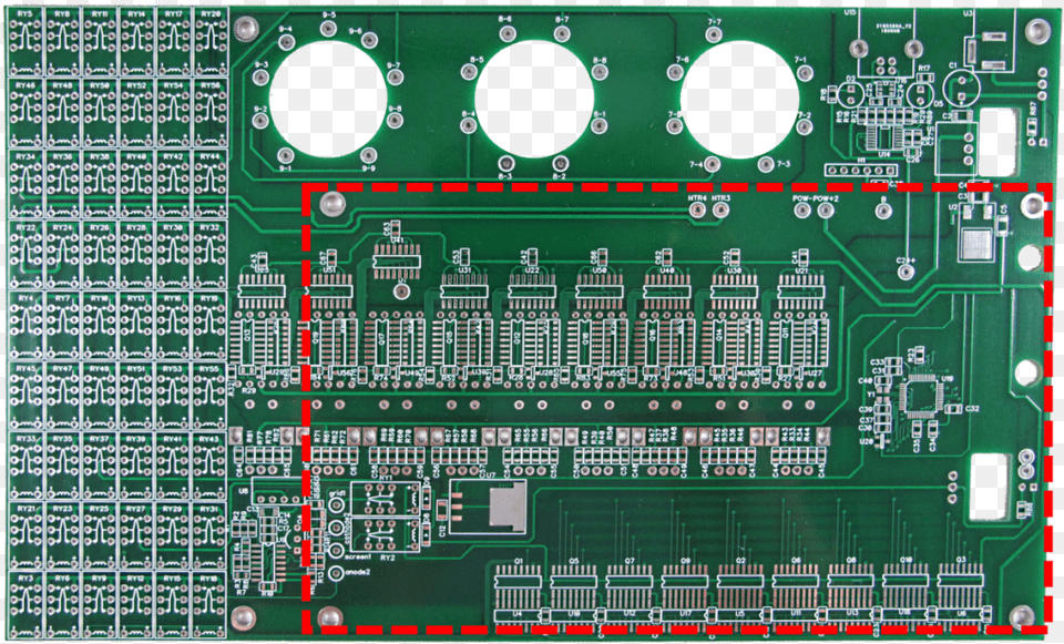 Carrier Pcb Top Side Electronics, Hardware, Scoreboard, Printed Circuit Board, Computer Hardware Png Image