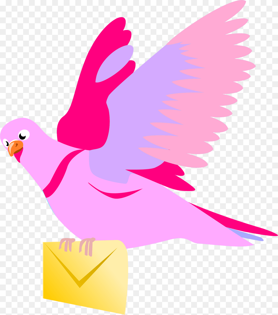 Carrier Pigeon Clipart, Clothing, Glove, Animal, Fish Free Png Download
