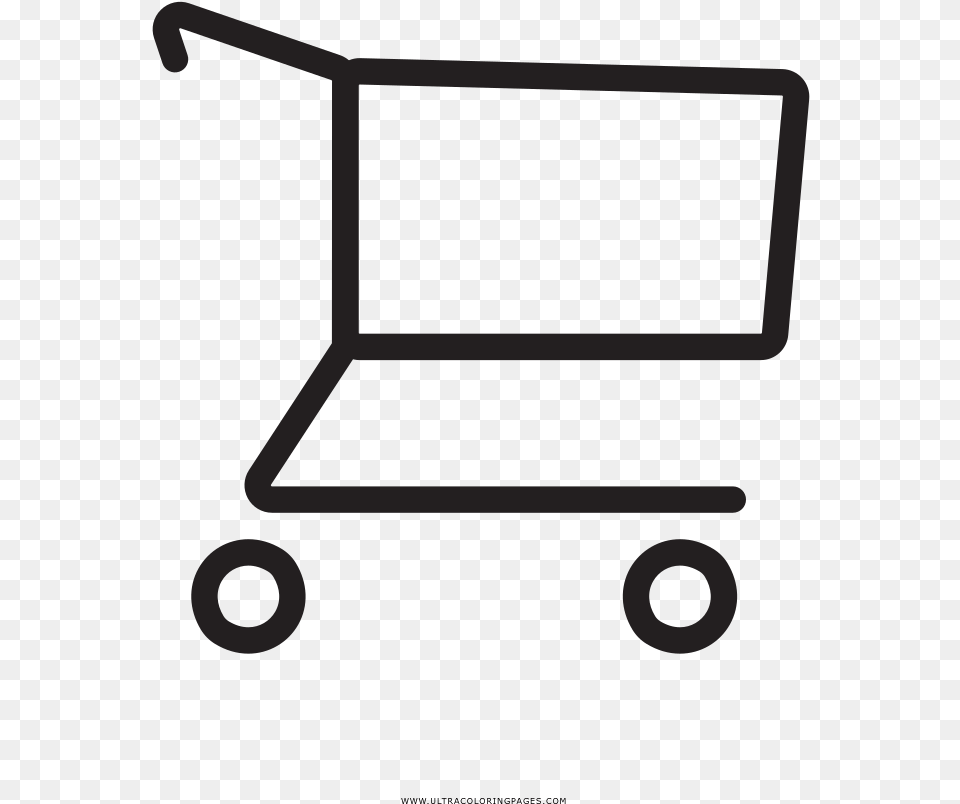 Carrinho De Compras Coloring Page, Shopping Cart, Computer, Electronics, Pc Png Image