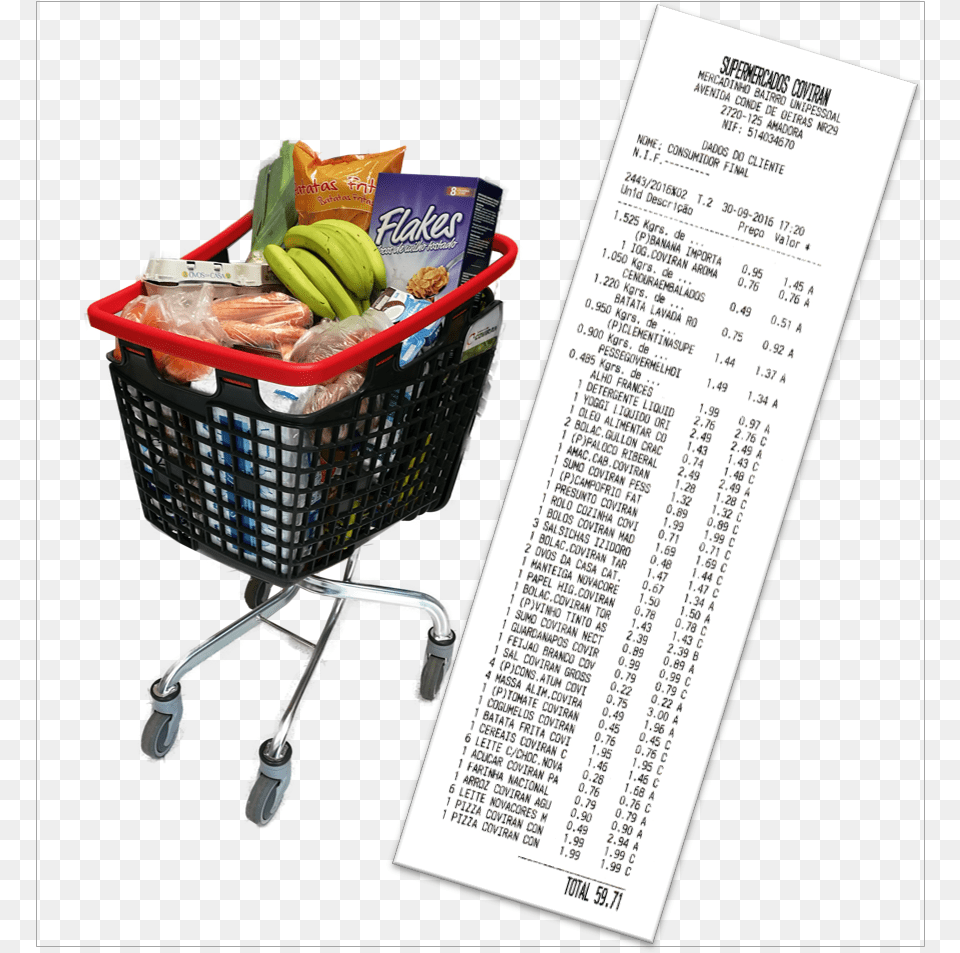 Carrinho De Compras Shopping Cart, Banana, Food, Fruit, Plant Png Image