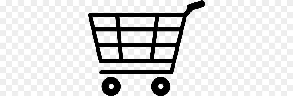 Carrito De Compra Carrito Del Super Dibujo, Gray Png Image