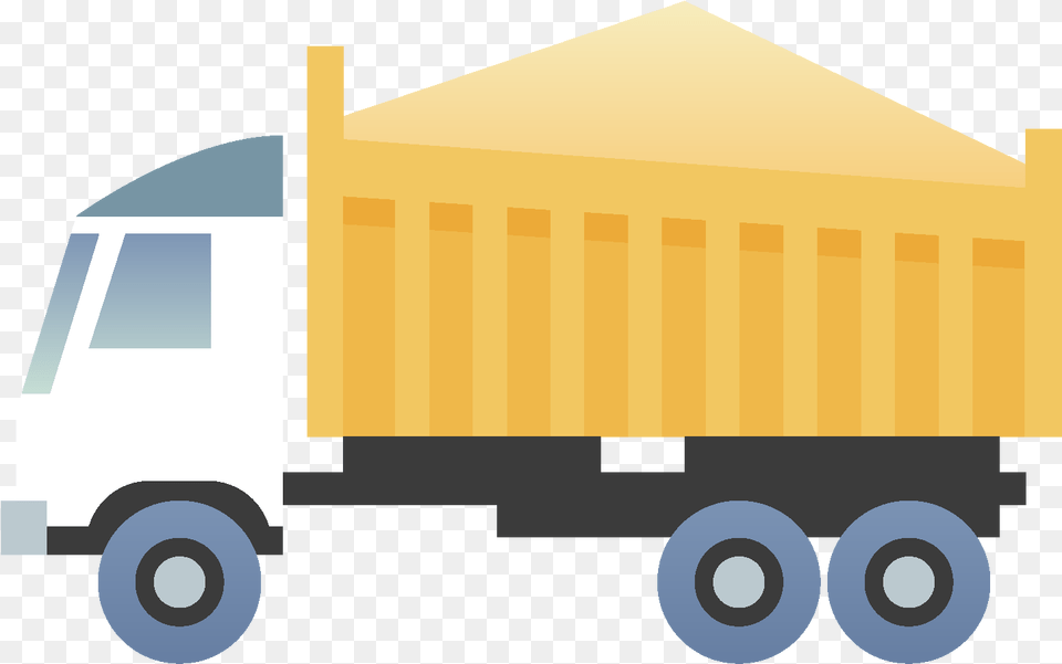 Carro De Dibujos Animados Tirando Del Elemento Tierra Illustration, Moving Van, Transportation, Van, Vehicle Free Transparent Png
