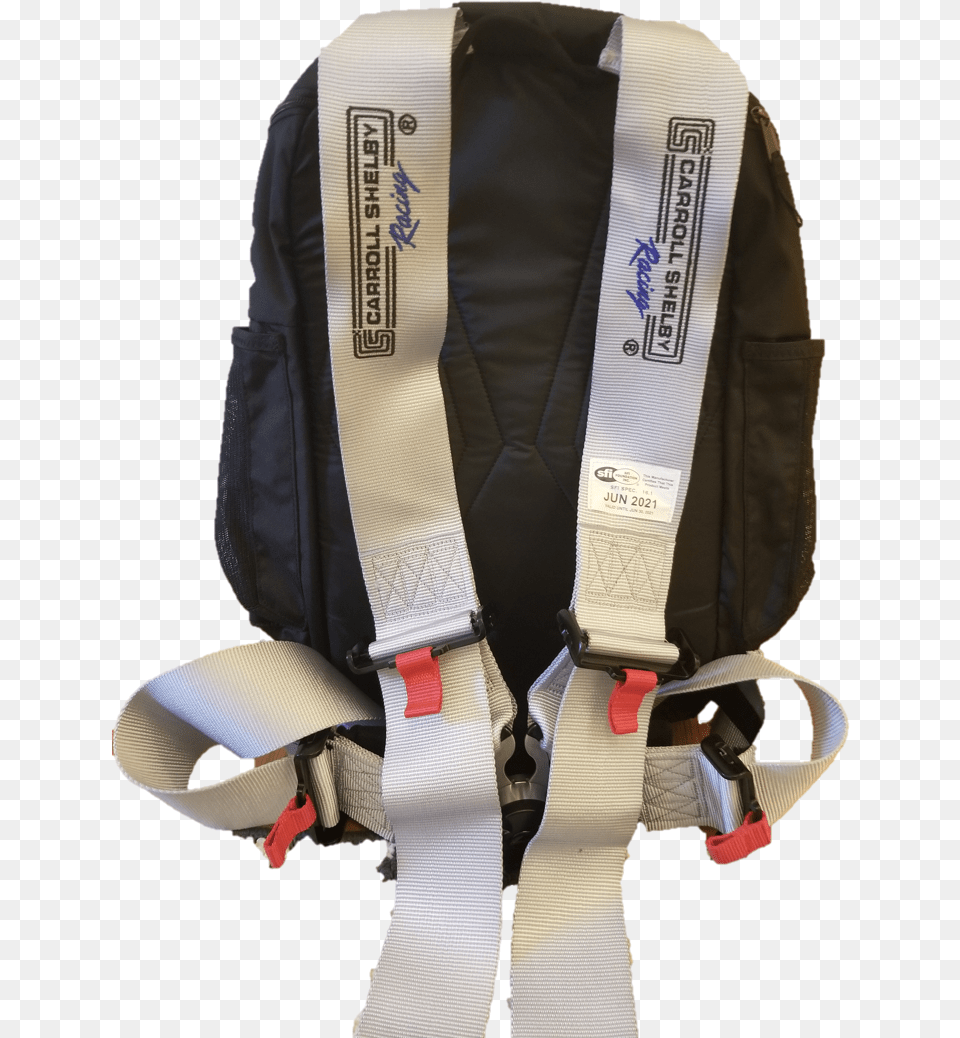 Carroll Shelby Racing 4 Point Harness Book Bag Webbing, Accessories, Vest, Lifejacket, Clothing Free Transparent Png