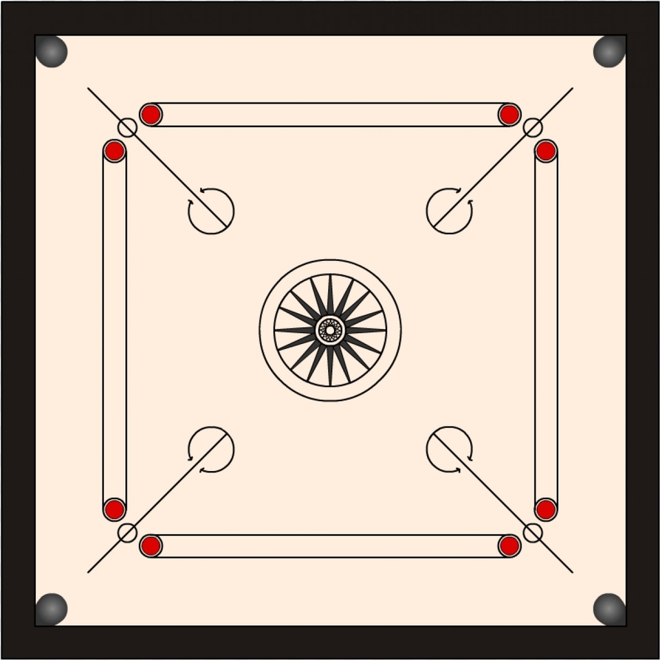 Carrom Board Clipart High Resolution Carrom Board, Bow, Weapon, Machine, Wheel Free Png Download