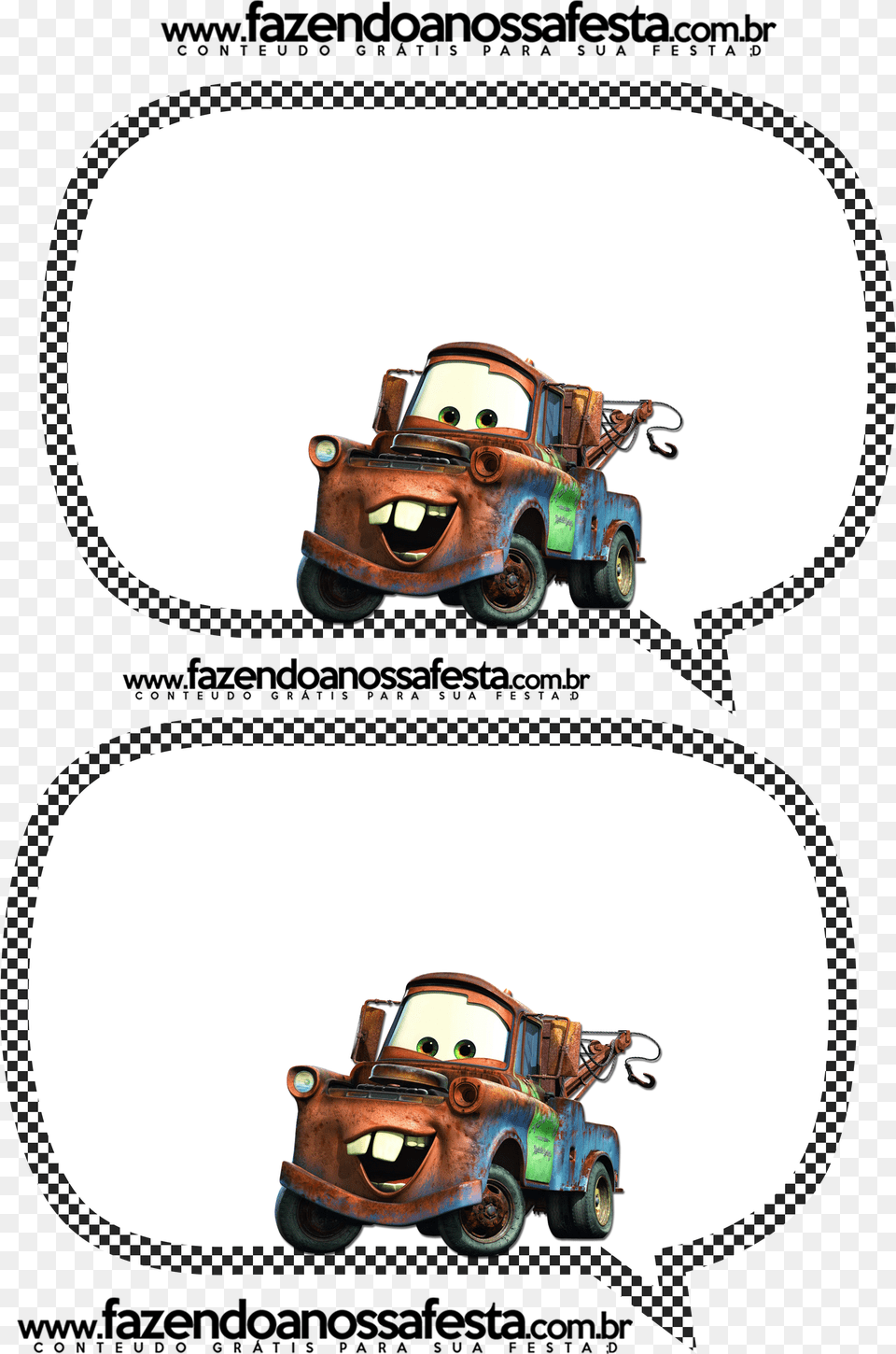 Carros Animados Cars Movie Disney Tow Mater 24x18 Poster Cars, Wheel, Machine, Device, Tool Free Png Download