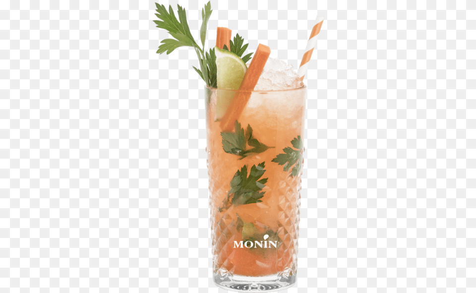 Carrot Amp Parsley Virgin Mojito Mint Julep, Herbs, Plant, Alcohol, Beverage Png Image